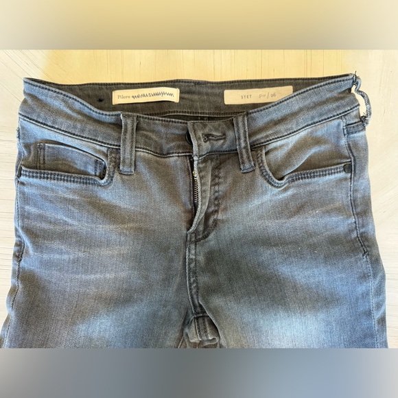 Anthropologie - Pilcro STET Midrise Jean Coal Grey- EUC! Size 26 - Picture 9 of 12